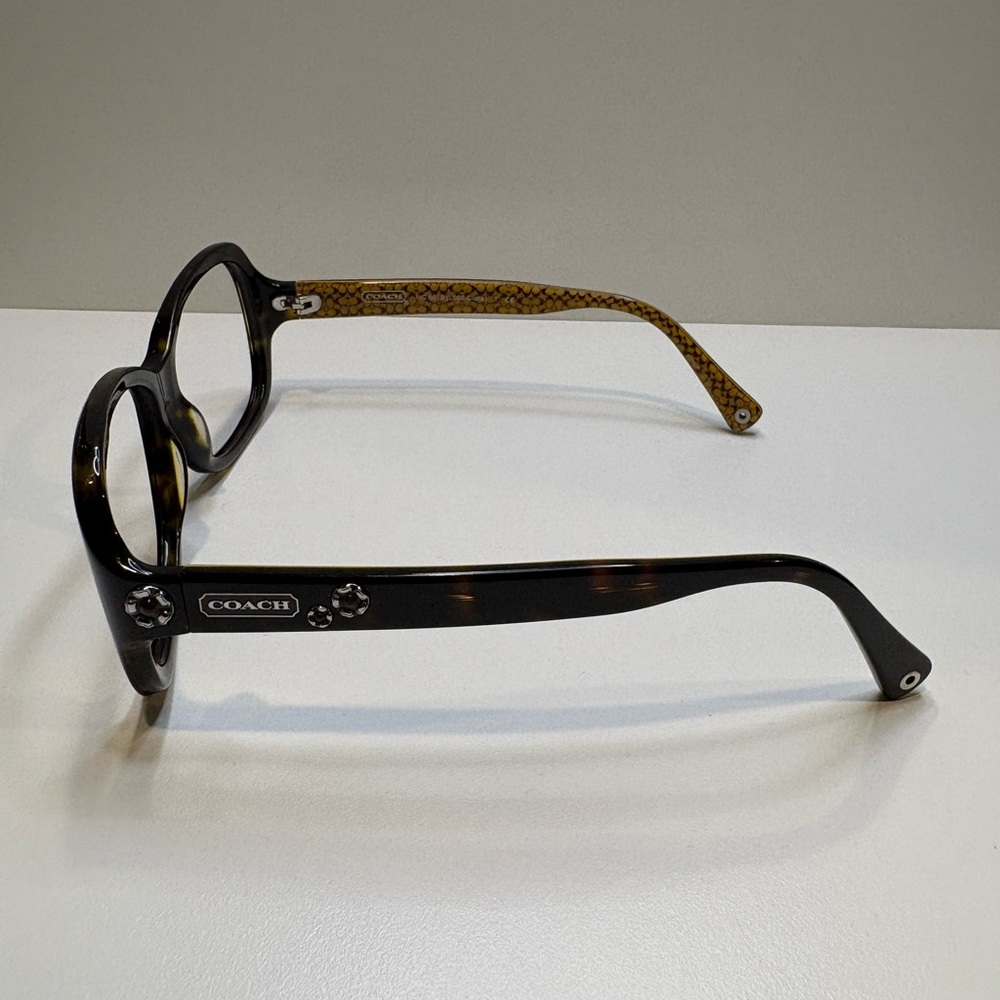 COACH SUNGLASSES HC8016(L008 Ciara)5033/13 (Dark Tortoise) 57•15•130 FRAMES ONLY - Picture 5 of 13